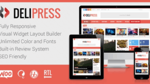 DeliPress v3.9 Magazine and Review WordPress Theme