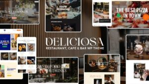 Deliciosa (v1.5.0) Restaurant, Cafe & Bar WordPress Theme