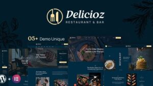 Delicioz (v1.0.21) Restaurant WordPress Theme