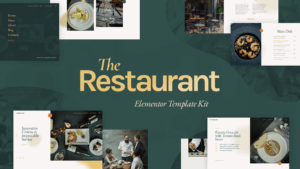 Delicius - Restaurant Elementor Template Kit
