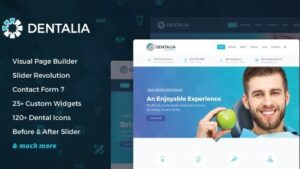 Dentalia v2.2 Dentist & Medical WordPress Theme