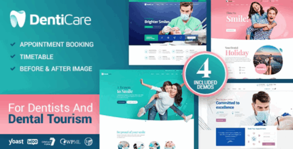 DentiCare v1.4.0 Medical, Dentist & Dental Clinic