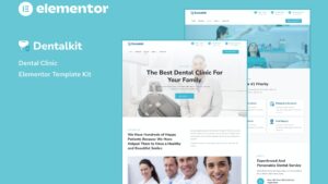 Dentistkit - Dental Clinic Elementor Template Kit