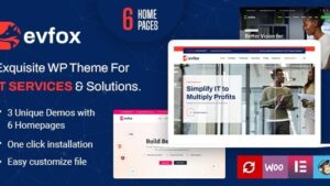 DevFox v.1.6 - IT Solutions and Services WordPress Theme + RTL