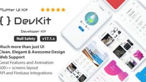 DevKit v17.1.3 - Flutter UI Kit Download