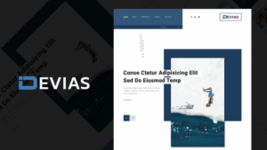 Devias - Blog Magazine Elementor Template Kit