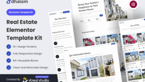 Dhalem Real Estate Elementor Template Kit
