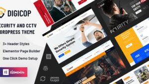 Digicop v2.9 Security and CCTV WordPress Theme