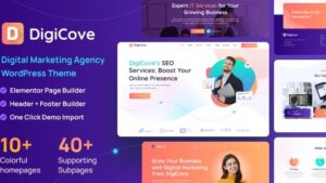 Digicove (v1.0.5) Digital Marketing Agency WordPress Theme