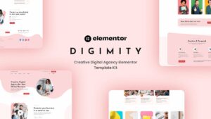 Digimity - Creative Digital Agancy Elementor Template Kit