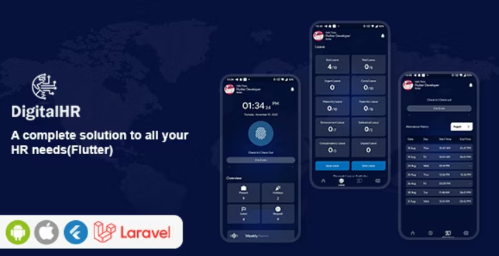 DigitalHR 27 February 2024 A complete solution to all your HR needs (Flutter)
