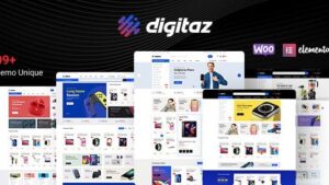 Digitaz (v1.3.0) Electronics Elementor WooCommerce Theme