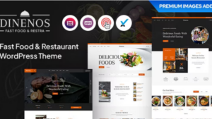 Dinenos (v1.1.7) Restaurant WordPress Theme