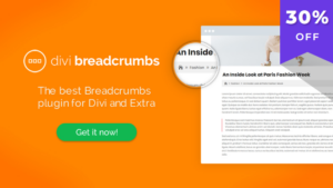Divi Breadcrumbs v1.5.2 [Wpzone]