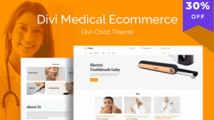 Divi Medical Ecommerce v1.0.6 [WP Zone]