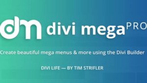 Divi Mega Pro v1.9.8.9 + v3.3.3 + Templates (Activated) The Ultimate Divi Mega Menu Builder