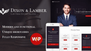Dixon & Lamber (v1.4.1) Law Firm WordPress Theme #