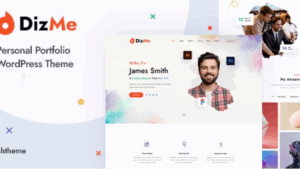 Dizme v.1.0 - Personal Portfolio WordPress Theme