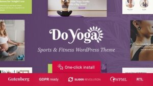 Do Yoga (v1.2.7) Fitness Studio & Pilates Club WordPress Theme