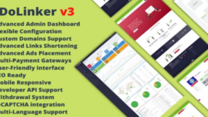 DoLinker v3.1.1 Ultimate URL Shortener Platform