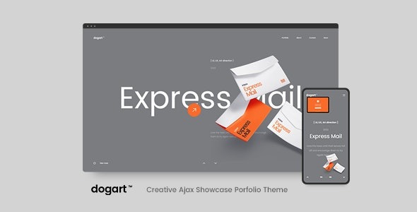 Dogart v1.0 Personal Portfolio WordPress Theme