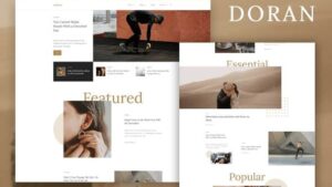 Doran - Blog & Magazine Elementor Template Kit