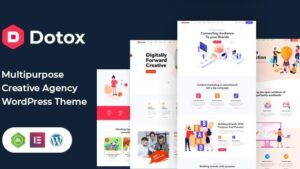 Dotox v.1.4 Multipurpose Creative Agency WordPess Theme