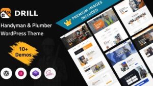 Drill (v2.1.1) Handyman & Plumber Services WordPress Theme