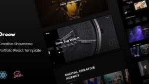 Droow (v1.0.6) Creative Showcase Portfolio Template