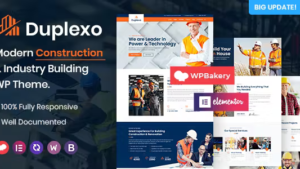 Duplexo (v5.1) Construction Renovation WordPress Theme