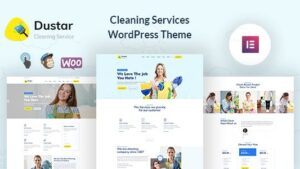 Dustar v1.0.7 Cleaning Services WordPress Theme