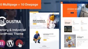 Dustra (v1.5.7) Factory Industrial & Construction WordPress Theme