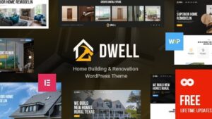 Dwell v1.11.0 Home Building & Renovation WordPress Theme [Activated]