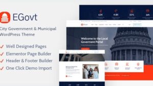 EGovt (v1.5.7) City Government WordPress Theme