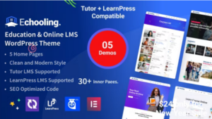 Echooling (v1.1.9) Education WordPress Theme