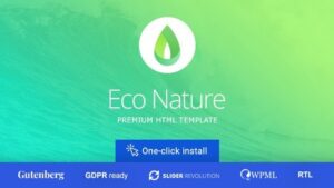 Eco Nature (v2.2.1) Environment & Ecology WordPress Theme