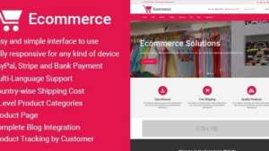 Ecommerce v1.14 Responsive Ecommerce Business Management Script
