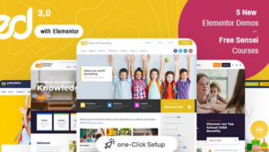 Ed School: Education WordPress Theme v3.25.0