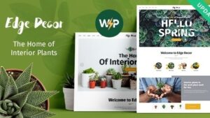 Edge Decor (v2.2.0) A Modern Gardening & Landscaping WordPress Theme