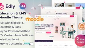 Edly (v2.0) Moodle LMS Education Theme