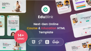 EduBlink (v0.1.10) Online Education Course HTML Template