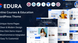Edura v2.0.0 Online Courses & Education WordPress Theme