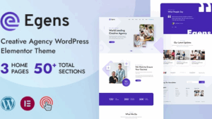 Egens v1.0 - Creative Agency WordPress Theme
