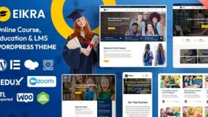 Eikra (v4.4.20) Education WordPress Theme [Activated]