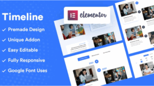 Elementor Timeline Addon v1.0.0