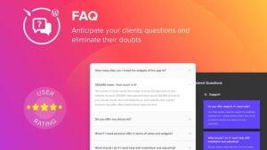 Elfsight Accordion FAQ v1.4.1 WordPress Plugin