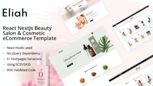Eliah - React NextJs Beauty & Cosmetic eCommerce