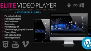 Elite Video Player v11.0.1 WordPress plugin