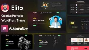 Elito v1.0.4 Creative Portfolio WordPress Theme