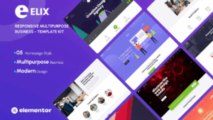 Elix - Responsive Multipurpose Creative Business Template Kit